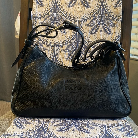Dooney & Bourke Handbags - Vintage Dooney & Bourke Pebble Leather Baguette Bag